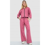 Спорт костюм женский двухнитка, цвет темно-пудровый, 102R5247