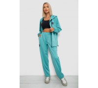 Спортивний костюм жіночий, колір бірюзовий, 238R114