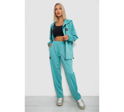 Спортивний костюм жіночий, колір бірюзовий, 238R114