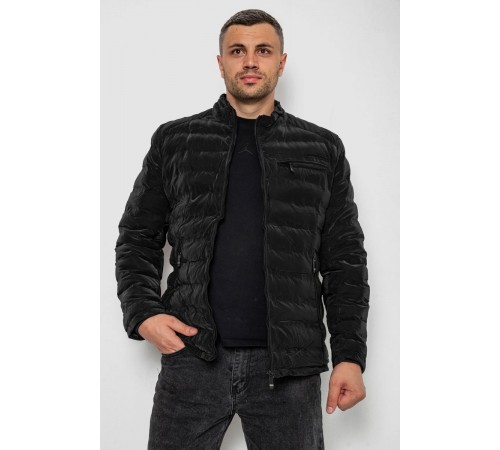 Куртка мужская демисезонная, цвет черный, 214R822К