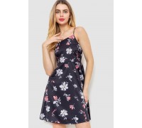 Сарафан з принтом, колір чорно-сірий, 129R1056