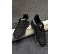 Кросівки чоловічі демісезонні, колір чорно-сірий, 248RH195