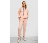 Спортивний костюм жіночий двонитка, колір персиковий, 214R1419-001