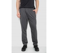 Спорт штани чоловічі, колір темно-сірий, 244R401