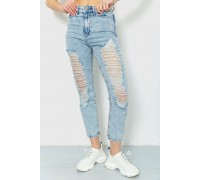 Джинси жіночі MOM, колір блакитний, 164R5570