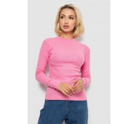 Гольф жіночий однотонний, колір рожевий, 238R802