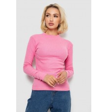 Гольф жіночий однотонний, колір рожевий, 238R802