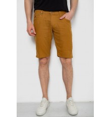 Шорты мужские однотонные, цвет темно-горчичный, 238R2485