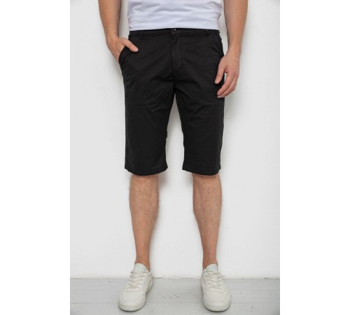 Шорты мужские, цвет черный, 244RLS24-0177