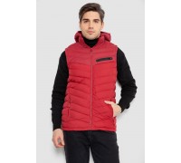 Жилетка мужская демисезонная, цвет бордовый, 244R777