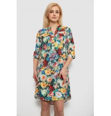 Сукня жіноча з принтом, колір зелений, 230R104-1