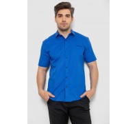 Рубашка мужская с принтом, цвет электрик, 214R7128