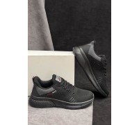 Кроссовки мужские демисезонные, цвет черно-серый, 248RH272