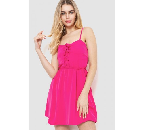 Сарафан-комбінезон однотонний, колір рожевий, 129R1047-1