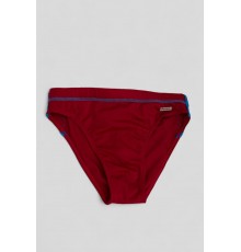 Плавки детские подросток, цвет бордовый, 186R0354