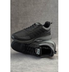 Кросівки чоловічі демісезонні, колір чорно-сірий, 248RH267