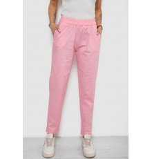 Штани  жіночі, колір рожевий, 238R316