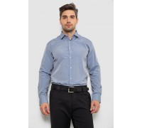 Рубашка мужская с длинным рукавом, цвет серый, 214R839