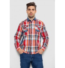 Рубашка мужская с длинным рукавом 214R755, цвет Разноцвет