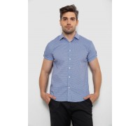 Рубашка мужская с принтом, цвет синий, 214R843