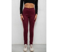 Лосины однотонные, цвет сливовый, 257R2045