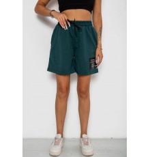 Шорти жіночі з принтом, колір зелений, 238R131