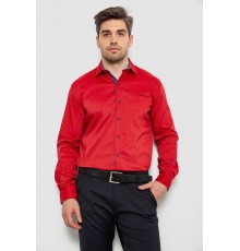 Рубашка мужская с принтом, цвет красный, 214R7173