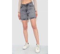 Шорты джинсовые женские, цвет серый, 244R00501