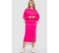 Костюм жіночий повсякденний, колір рожевий, 115R0517