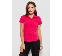 Сорочка жіноча однотонна, колір рожевий, 230R068-1