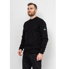 Свитер мужской, цвет черный, 161R120