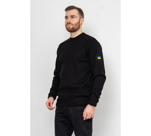 Свитер мужской, цвет черный, 161R120
