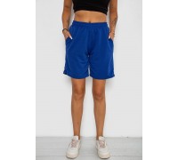 Шорти жіночі однотонні, колір електрик, 238R57820