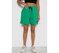 Шорты женские с принтом, цвет зеленый, 238R132