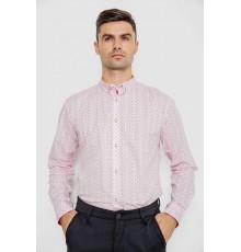 Рубашка мужская повседневная, цвет розовый, 247R406