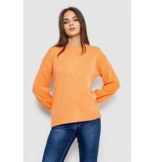 Светр жіночий, колір помаранчевий, 244R2026-8