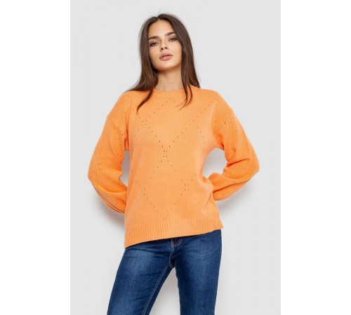 Светр жіночий, колір помаранчевий, 244R2026-8
