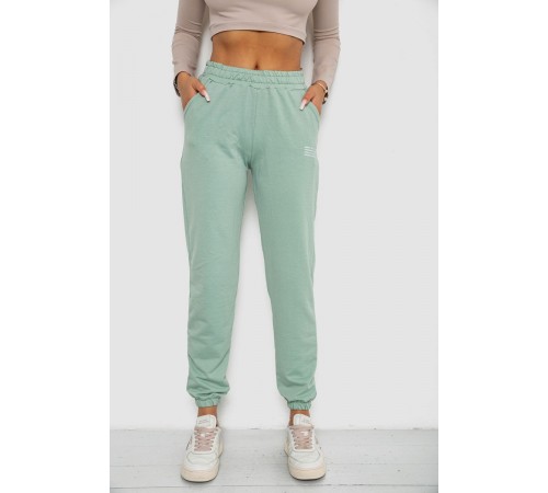 Спортивні штани жіночі, колір м'ятний, 238R5052-1