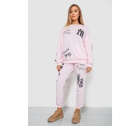 Спорт костюм женский, цвет розовый, 244R352