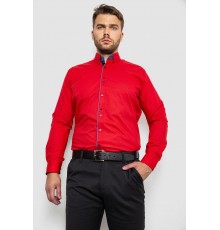 Рубашка мужская с принтом, цвет красный, 214R3092