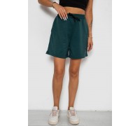 Шорты женские с принтом, цвет темно-зеленый, 238R120