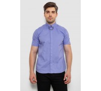 Рубашка мужская однотонная, цвет сиреневый, 214R6917