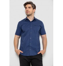 Сорочка чоловіча, колір синій, 214R7008-1
