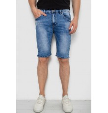 Шорты мужские джинсовые, цвет синий, 244RLS22-0213X