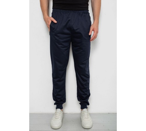 Спортивні штани чоловічі, колір темно-синій, 244R4779