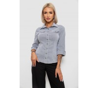 Сорочка класична в смужку, колір сірий, 230R643-1