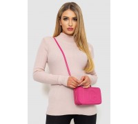 Кофта жіноча однотонна базова, колір світло-рожевий, 244R2032