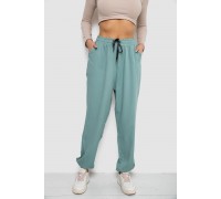 Штаны женские катоновые, цвет оливковый, 244RLE-071