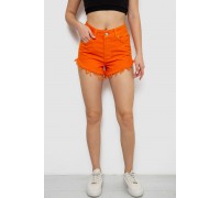 Шорты женские джинсовые, цвет оранжевый, 182R1648S21