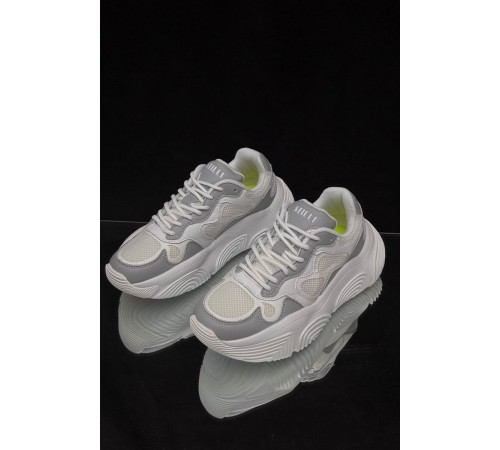 Кросівки жіночі, колір біло-сірий, 248RCX1270